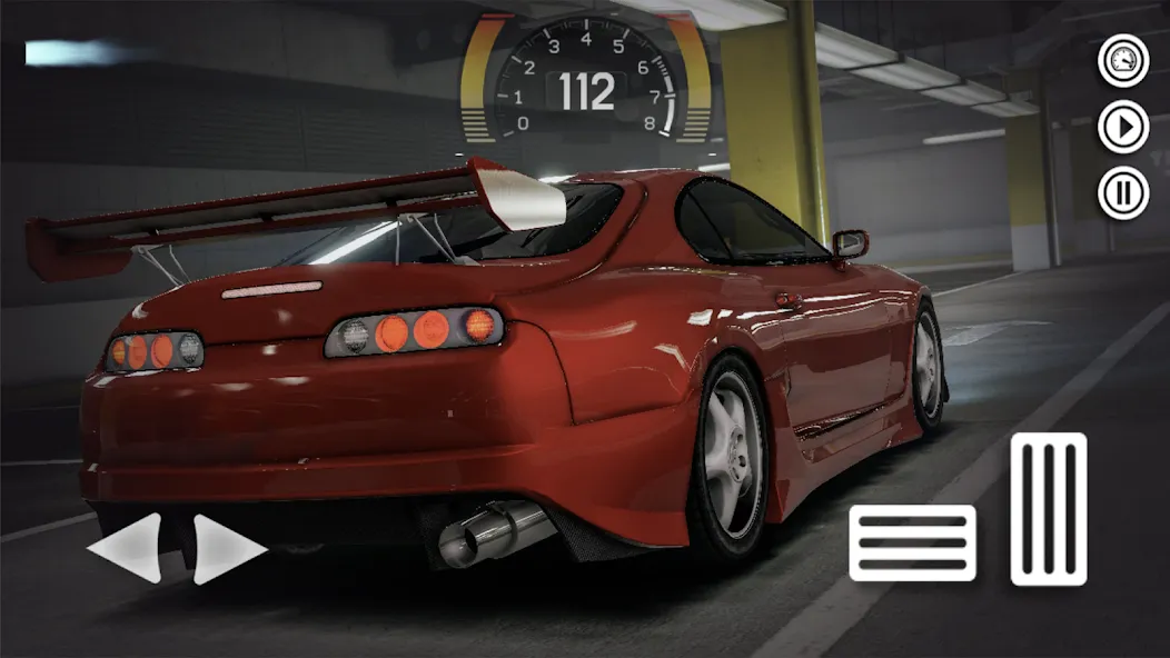 Tokyo Supra Drift Simulator МОД/Взлом [Деньги, Монеты и Меню MOD] Screenshot 3