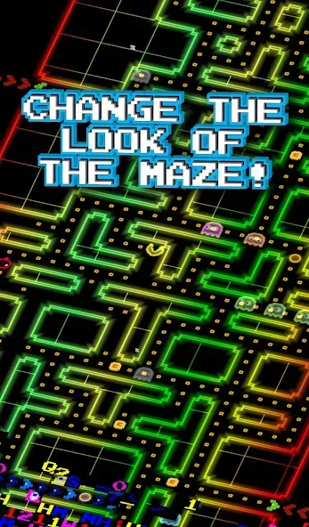 PAC-MAN 256 - Endless Maze (ПАК) МОД/Взлом [Все открыто, Дополнительные деньги и Меню MOD] Screenshot 4