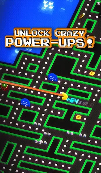 PAC-MAN 256 - Endless Maze (ПАК) МОД/Взлом [Все открыто, Дополнительные деньги и Меню MOD] Screenshot 5