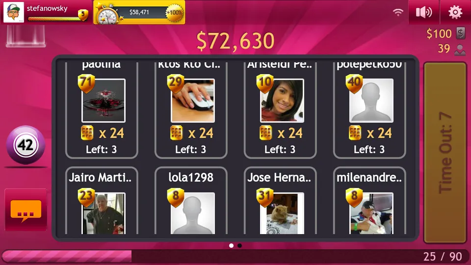 Bingo 75 & 90 by GameDesire МОД/Взлом [Меню, Бесконечные монеты и Открытые уровни] Screenshot 3