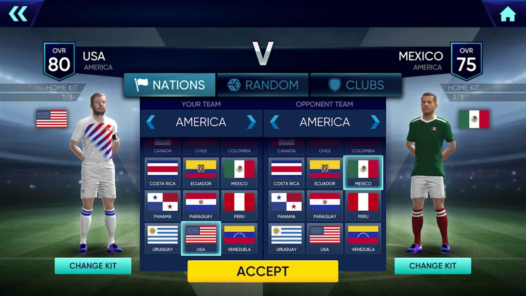 Soccer Cup 2024: Football Game (Футбольный кубок 2023) МОД/Взлом [Много монет, Открытые уровни и Мега MOD] Screenshot 1
