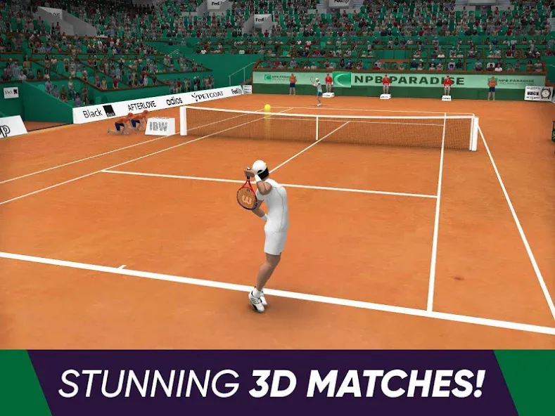 Tennis World Open 2024 - Sport (Теннис Ворлд Опен 2023) МОД/Взлом [Много монет, Открытые уровни и Мега MOD] Screenshot 3