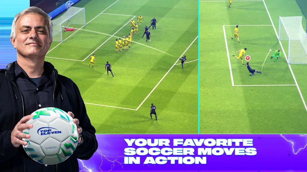 Top Eleven Be a Soccer Manager (Топ Илевен Би Футбол Менеджер) МОД/Взлом [Все открыто, Дополнительные деньги и Меню MOD] Screenshot 2