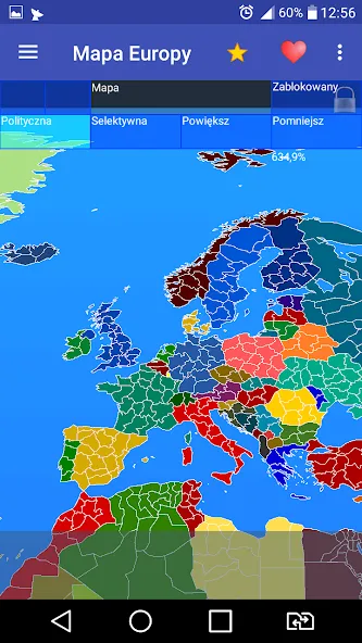 Europe map МОД/Взлом [Много монет, Открытые уровни и Мега MOD] Screenshot 2