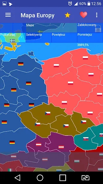 Europe map МОД/Взлом [Много монет, Открытые уровни и Мега MOD] Screenshot 3