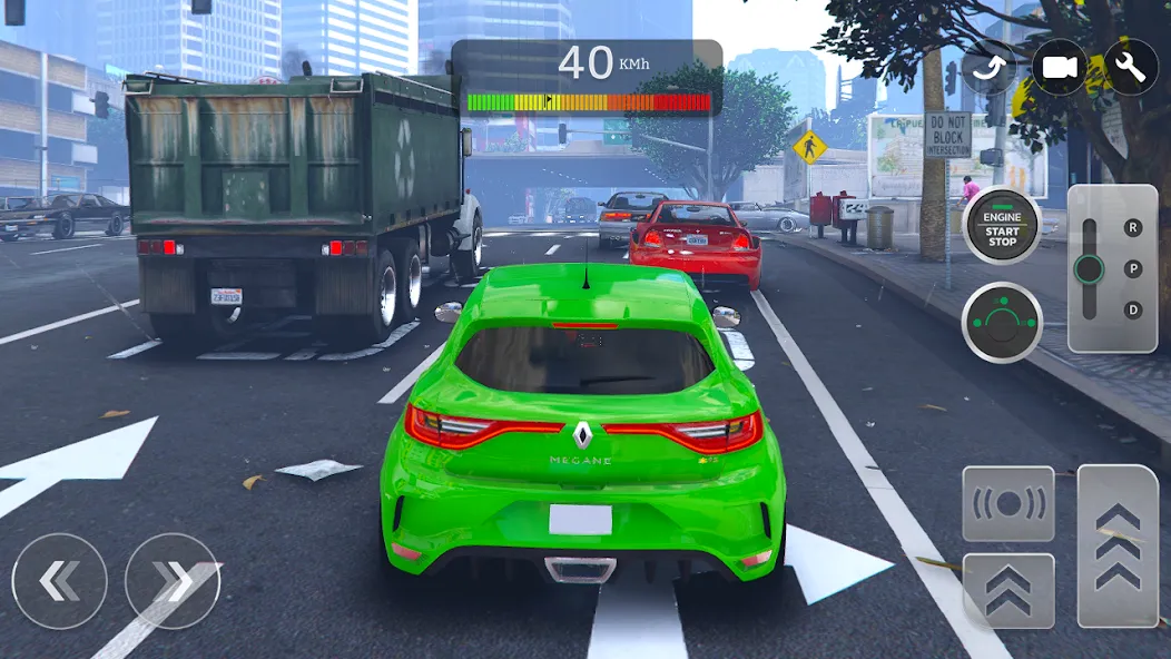 Renault Megane RS Simulator (Рено Меган  Симулятор) МОД/Взлом [Меню, Бесконечные монеты и Открытые уровни] Screenshot 4