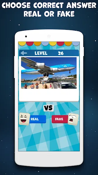 Real or Fake Test Quiz МОД/Взлом [Бесконечные деньги, Монеты и Мега MOD] Screenshot 2