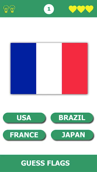 Flag Quiz Gallery: Quiz, Guess (Флаг квиз галерея) МОД/Взлом [Много денег, Монет и Все открыто] Screenshot 4
