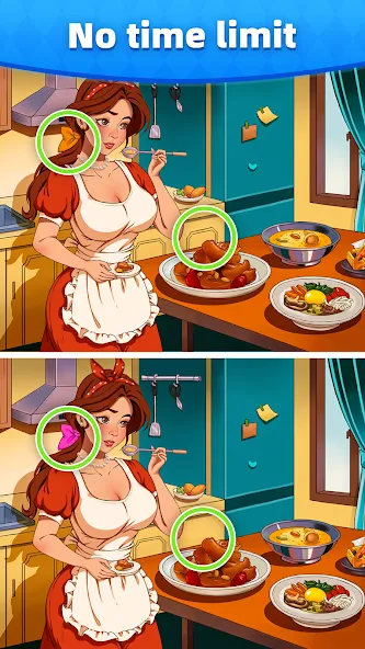 Differences, Find Difference МОД/Взлом [Деньги, Монеты и Меню MOD] Screenshot 5