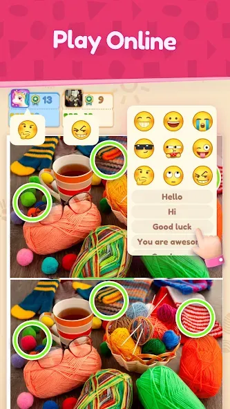 Find the Difference 44,000+ МОД/Взлом [Бесконечные деньги, Монеты и Мега MOD] Screenshot 2