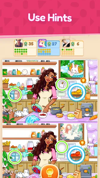 Find the Difference 44,000+ МОД/Взлом [Бесконечные деньги, Монеты и Мега MOD] Screenshot 3