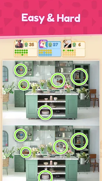 Find the Difference 44,000+ МОД/Взлом [Бесконечные деньги, Монеты и Мега MOD] Screenshot 4