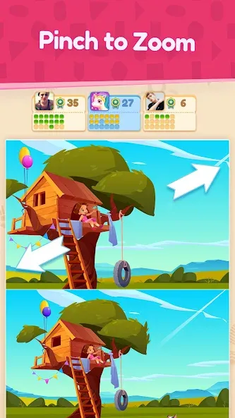Find the Difference 44,000+ МОД/Взлом [Бесконечные деньги, Монеты и Мега MOD] Screenshot 5