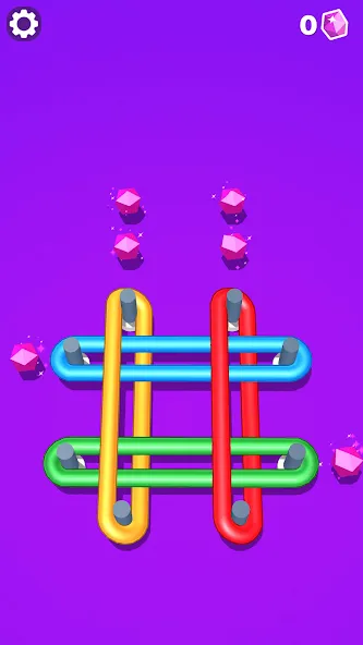 Flexy Ring (Флекси ринг) МОД/Взлом [Меню, Бесконечные монеты и Открытые уровни] Screenshot 1