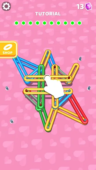 Flexy Ring (Флекси ринг) МОД/Взлом [Меню, Бесконечные монеты и Открытые уровни] Screenshot 2