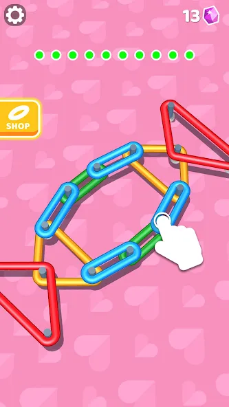 Flexy Ring (Флекси ринг) МОД/Взлом [Меню, Бесконечные монеты и Открытые уровни] Screenshot 4