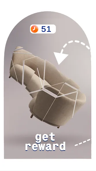 Design League! Redecor Puzzle (Хоум Дизайн) МОД/Взлом [Много денег, Монет и Все открыто] Screenshot 3