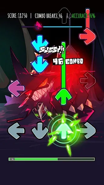 Music Rhythm Battle Night МОД/Взлом [Все открыто, Дополнительные деньги и Меню MOD] Screenshot 2