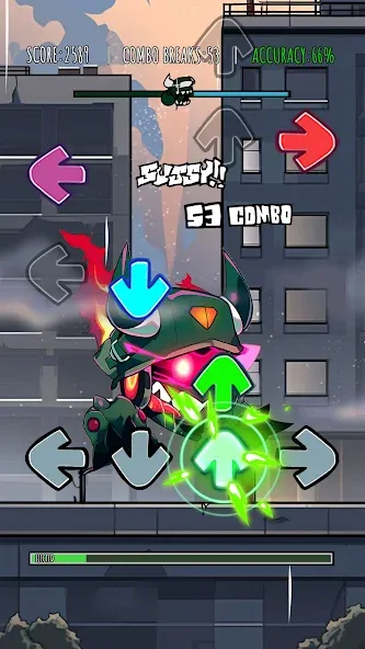 Music Rhythm Battle Night МОД/Взлом [Все открыто, Дополнительные деньги и Меню MOD] Screenshot 3