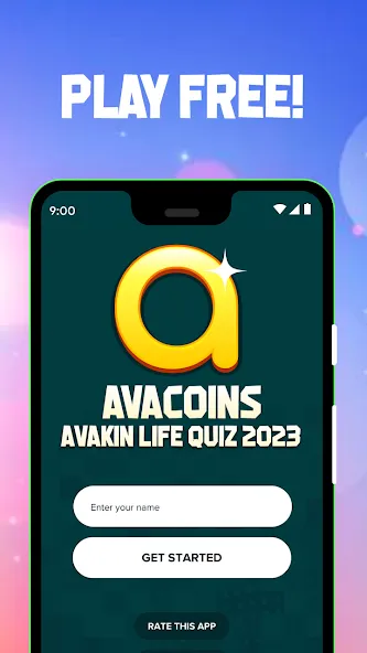 AvaCoins Quiz for Avakin Life (Квиз для  ) МОД/Взлом [Много монет, Открытые уровни и Мега MOD] Screenshot 1