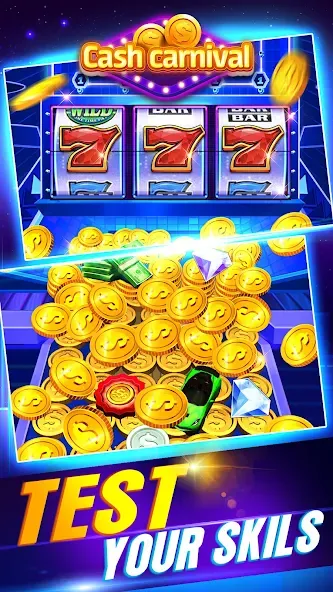 Cash Carnival Coin Pusher Game (Кэш Карнавал Монетный Толкатель Игра) МОД/Взлом [Много монет, Открытые уровни и Мега MOD] Screenshot 3