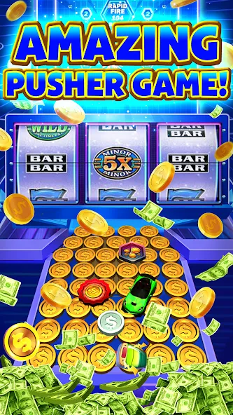 Cash Carnival Coin Pusher Game (Кэш Карнавал Монетный Толкатель Игра) МОД/Взлом [Много монет, Открытые уровни и Мега MOD] Screenshot 4