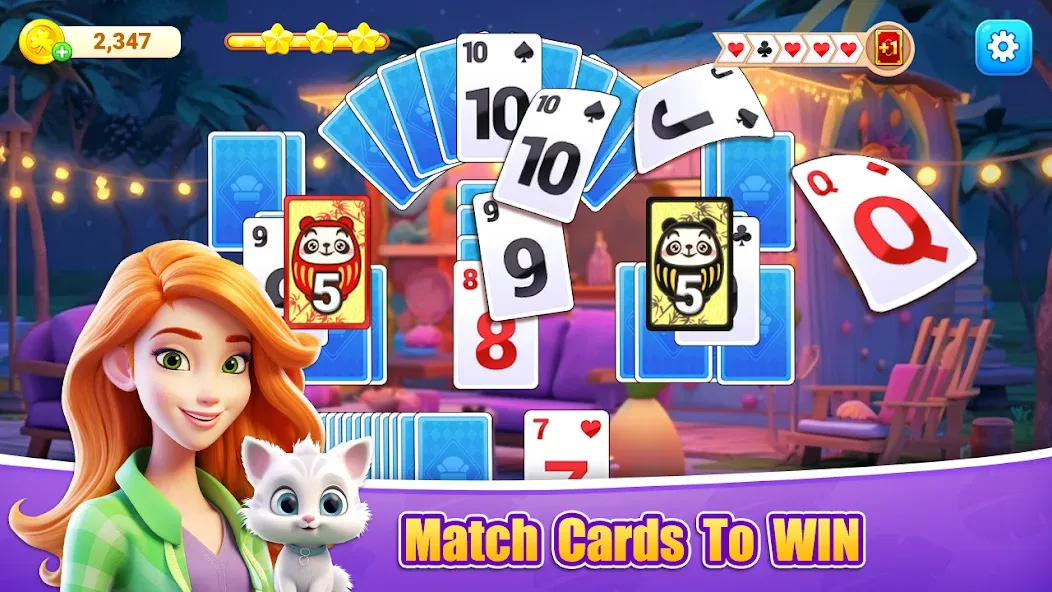 Fish Solitaire™ TriPeaks МОД/Взлом [Деньги, Монеты и Меню MOD] Screenshot 3