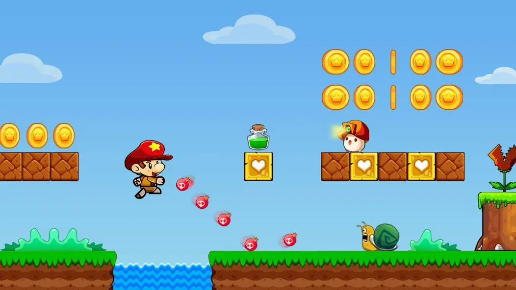 Bob's World - Super Bob Run (Боб Ворлд) МОД/Взлом [Бесконечные деньги, Монеты и Мега MOD] Screenshot 4
