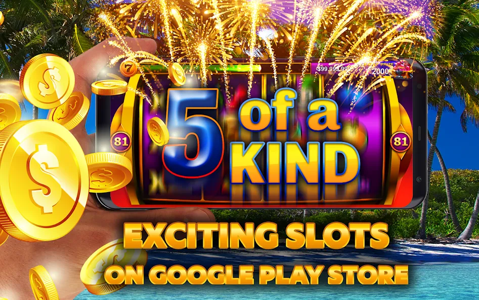 Casino Slots - Slot Machines МОД/Взлом [Бесконечные деньги, Монеты и Мега MOD] Screenshot 2
