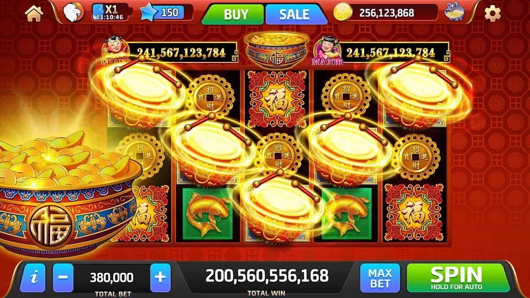 Royal Jackpot Casino Machines (Роял Джекпот Казино Машины) МОД/Взлом [Деньги, Монеты и Меню MOD] Screenshot 4