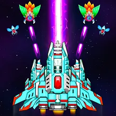 Скачать взломанную Galaxy Attack - Alien Shooter на много денег и кристаллов бесплатно на Андроид