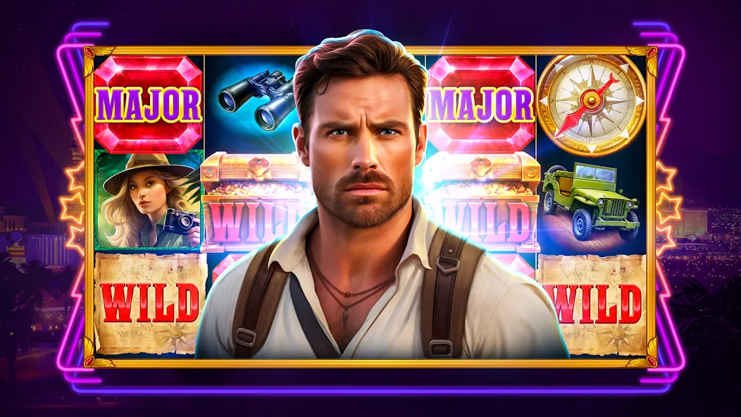 Gambino Slots・Play Live Casino МОД/Взлом [Меню, Бесконечные монеты и Открытые уровни] Screenshot 5