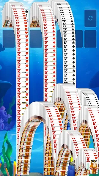 Solitaire Fish МОД/Взлом [Деньги, Монеты и Меню MOD] Screenshot 5