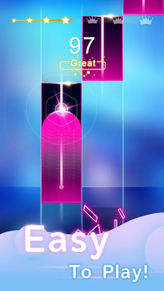 Piano Pop Tiles -Classic Piano (Пиано Поп Тайлс) МОД/Взлом [Много монет, Открытые уровни и Мега MOD] Screenshot 2