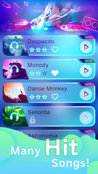 Piano Pop Tiles -Classic Piano (Пиано Поп Тайлс) МОД/Взлом [Много монет, Открытые уровни и Мега MOD] Screenshot 3
