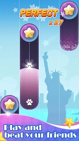 Piano Trip - Magic Music Game МОД/Взлом [Много монет, Открытые уровни и Мега MOD] Screenshot 1