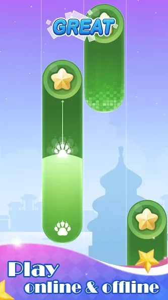 Piano Trip - Magic Music Game МОД/Взлом [Много монет, Открытые уровни и Мега MOD] Screenshot 2