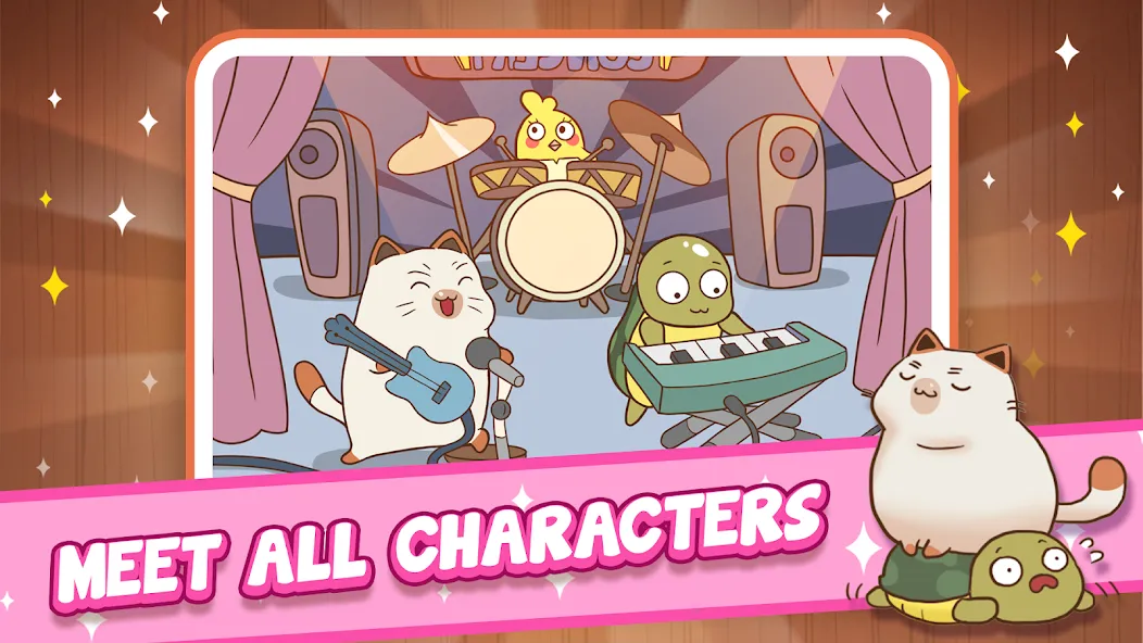 Haru Cats: Cute Sliding Puzzle (Хару Кэтс) МОД/Взлом [Много денег, Монет и Все открыто] Screenshot 5
