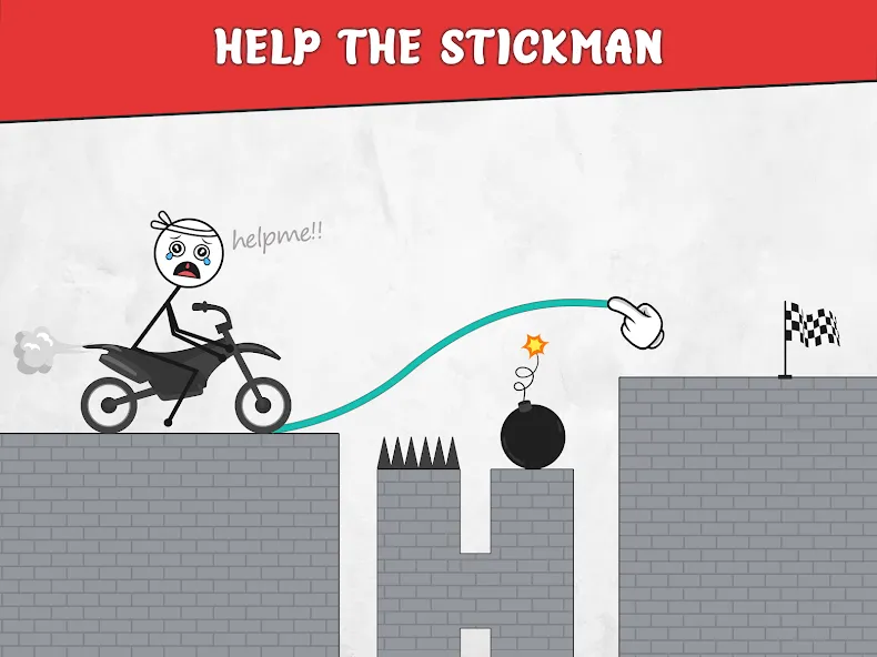 Draw Bridge: Puzzle Games (Дроу Бридж) МОД/Взлом [Много монет, Открытые уровни и Мега MOD] Screenshot 1