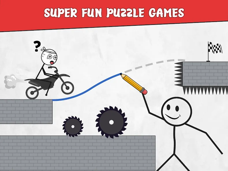 Draw Bridge: Puzzle Games (Дроу Бридж) МОД/Взлом [Много монет, Открытые уровни и Мега MOD] Screenshot 5