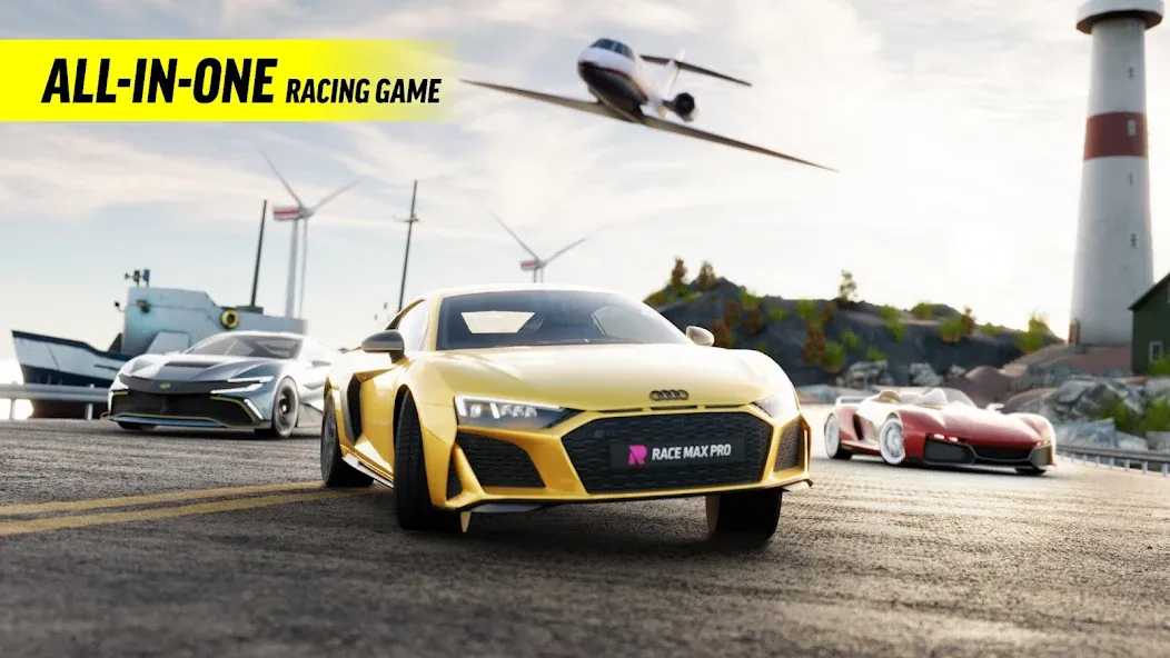 Race Max Pro - Car Racing (Рейс Макс Про) МОД/Взлом [Бесконечные деньги, Монеты и Мега MOD] Screenshot 1
