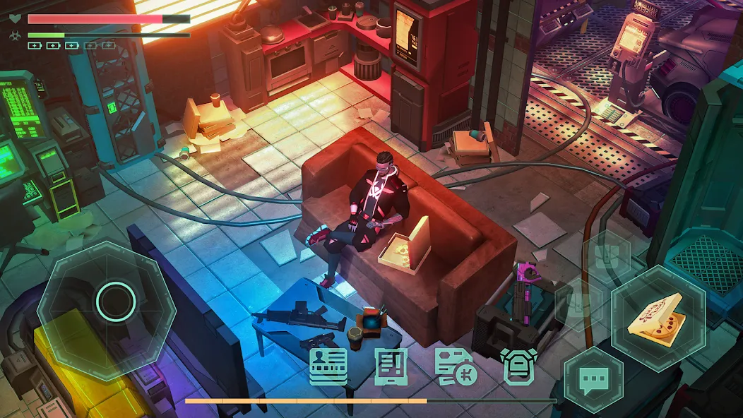 Cyberika: Action Cyberpunk RPG — скриншот 2 Cyberika: Action Cyberpunk RPG — скриншот 2
