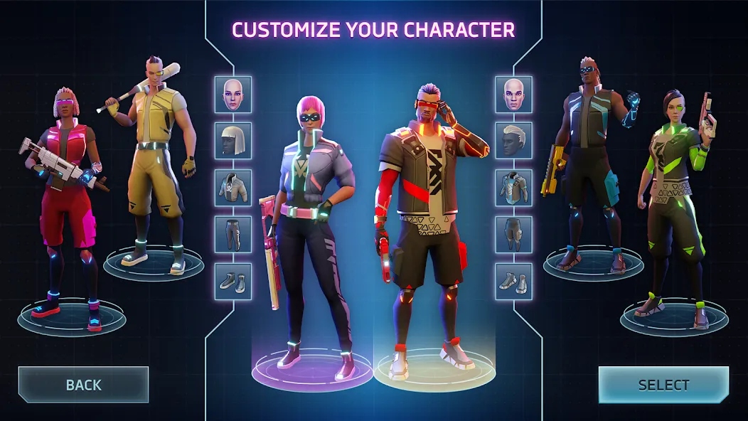 Cyberika: Action Cyberpunk RPG — скриншот 3 Cyberika: Action Cyberpunk RPG — скриншот 3