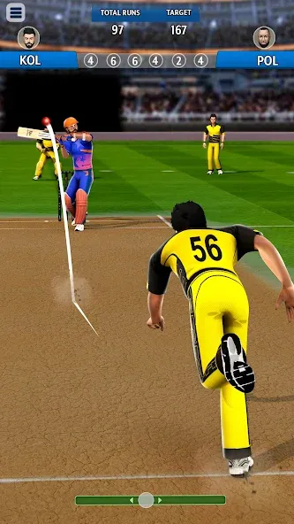 Play Cricket Games (Плей Крикет Геймс) МОД/Взлом [Меню, Бесконечные монеты и Открытые уровни] Screenshot 3