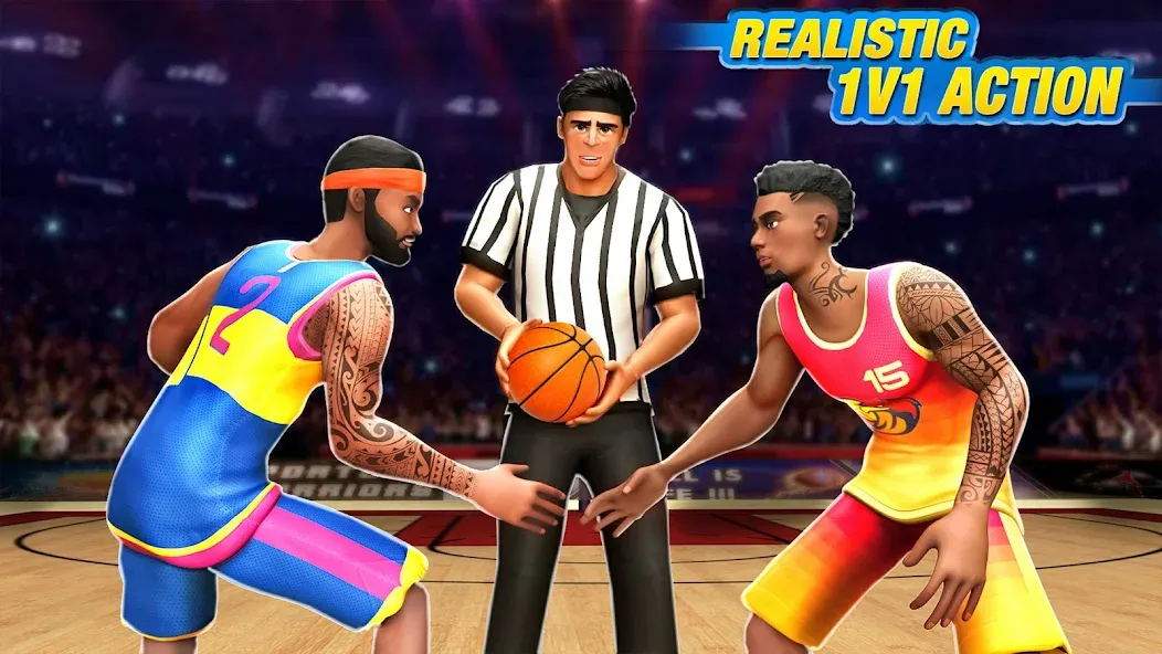 Dunk Smash: Basketball Games (Баскетбольные игры) МОД/Взлом [Бесконечные деньги, Монеты и Мега MOD] Screenshot 4