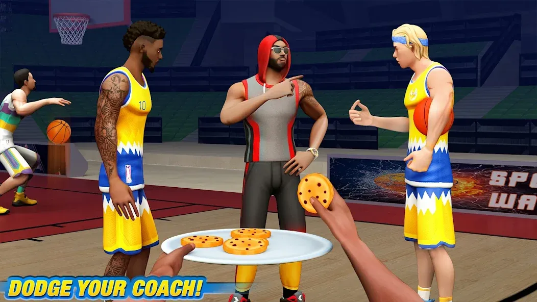 Dunk Smash: Basketball Games (Баскетбольные игры) МОД/Взлом [Бесконечные деньги, Монеты и Мега MOD] Screenshot 5