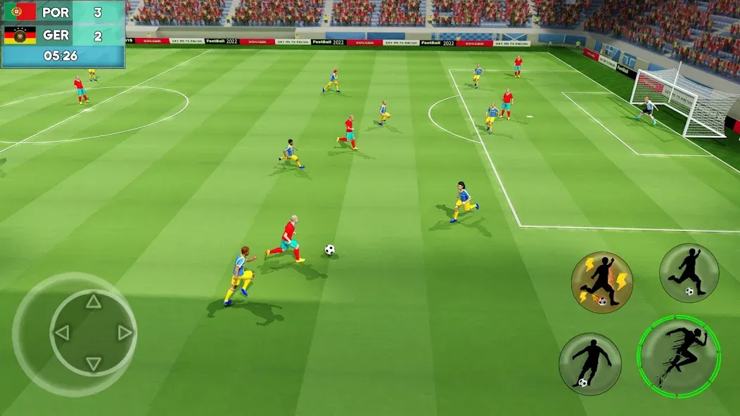 Play Football: Soccer Games (тар Футбол 23) МОД/Взлом [Много денег, Монет и Все открыто] Screenshot 3