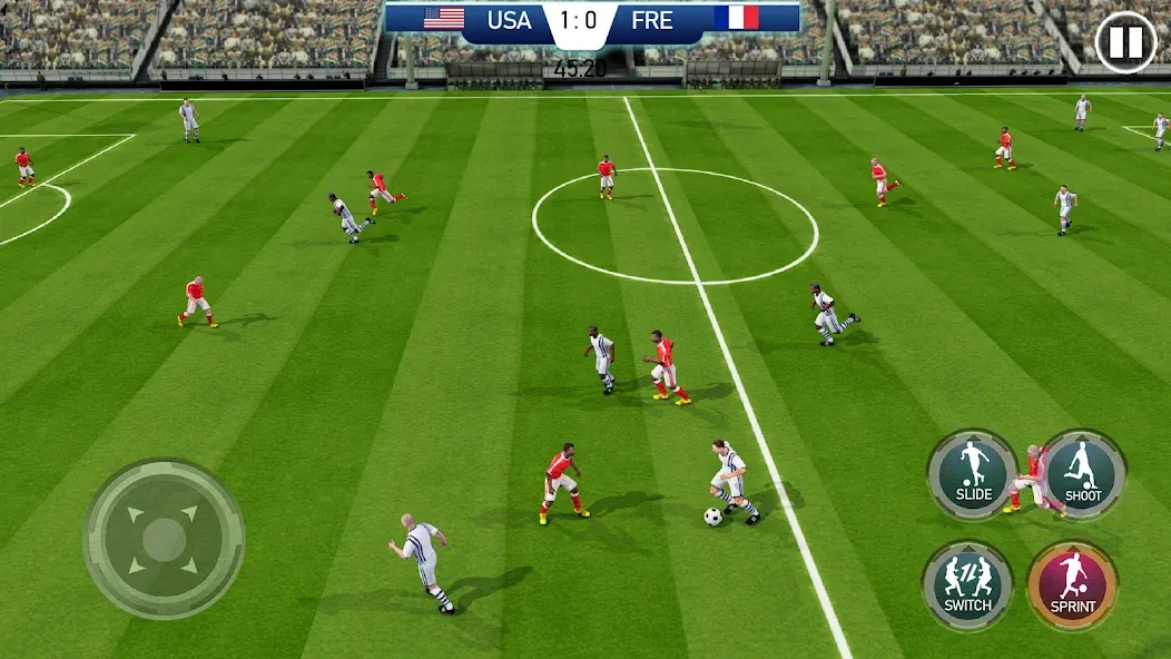 Play Football: Soccer Games (тар Футбол 23) МОД/Взлом [Много денег, Монет и Все открыто] Screenshot 4