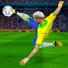 Скачать взломанную Play Football: Soccer Games на андроид бесплатно (Много денег)