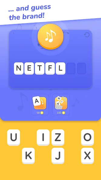 Jingle Quiz: logo music trivia (Джингл Квиз) МОД/Взлом [Бесконечные деньги, Монеты и Мега MOD] Screenshot 2